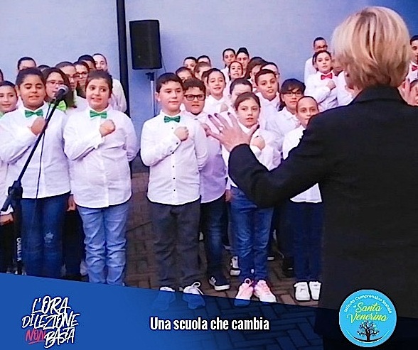 Il coro Santa Venerina Pueri incide #andràtuttobene